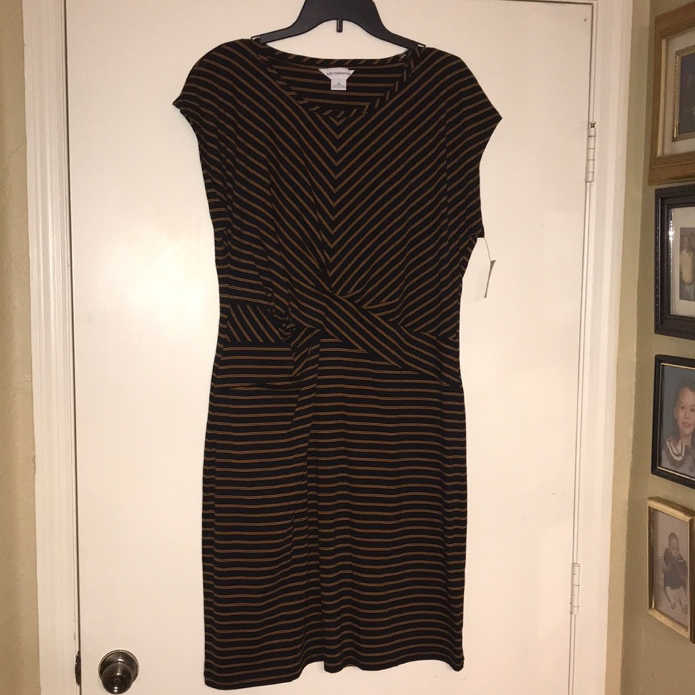 Liz Claiborne striped dress